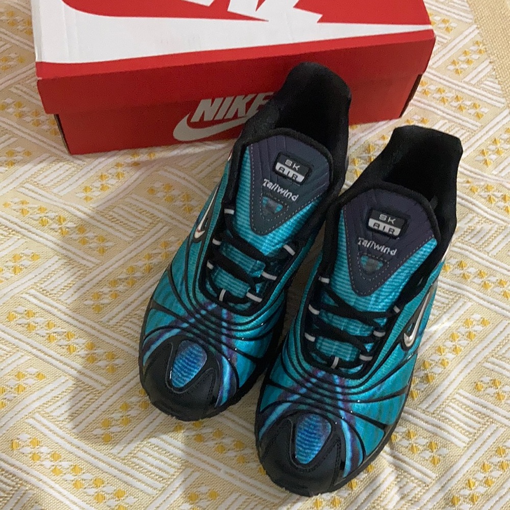 Nike SK Air Max Blue and Black Sneakers